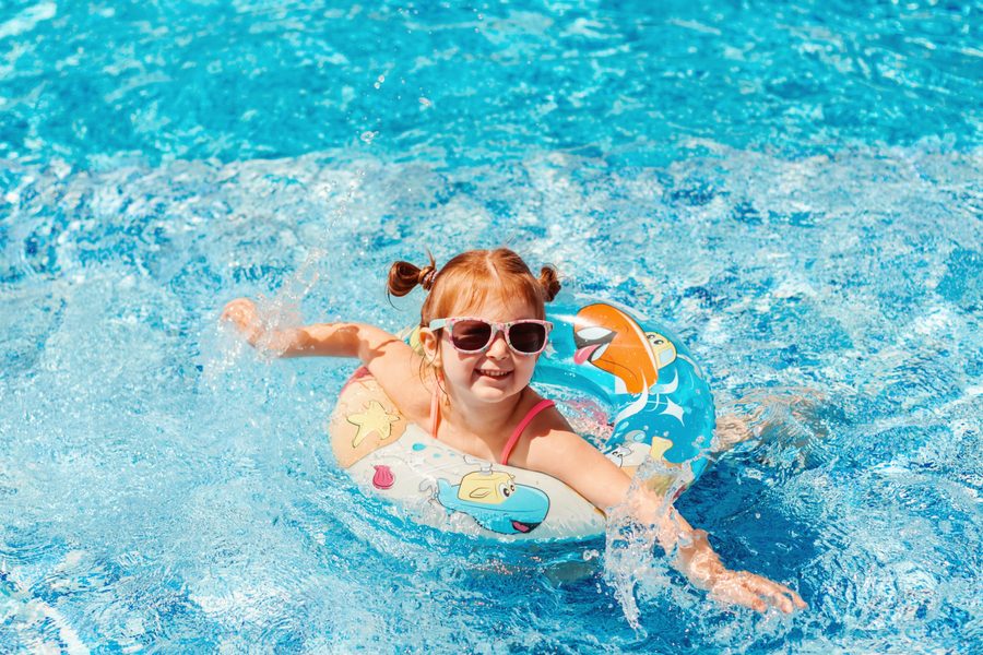 Área de lazer do condomínio